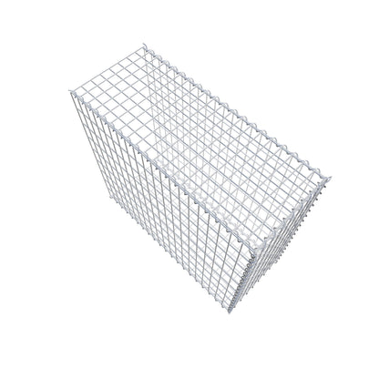 Grown-on gabion type 2 100 cm x 90 cm x 40 cm (L x H x D), mesh size 5 cm x 10 cm, spiral