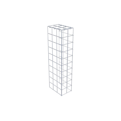 Add-on schanskorf type 4 100 cm x 30 cm x 20 cm (L x H x D), maaswijdte 10 cm x 10 cm, C-ring