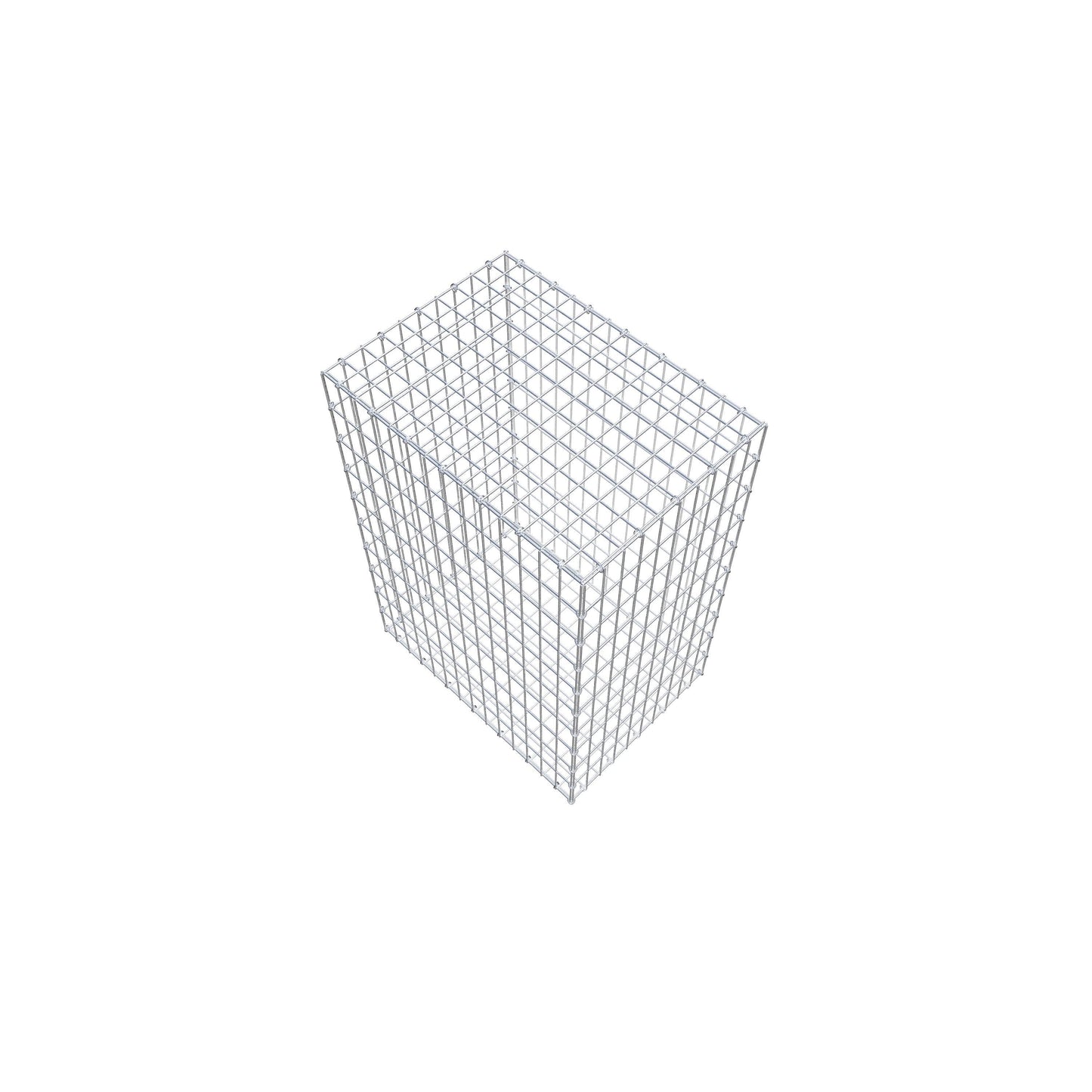 Schanskorf 100 cm x 70 cm x 50 cm (L x H x D), maaswijdte 5 cm x 10 cm, C-ring
