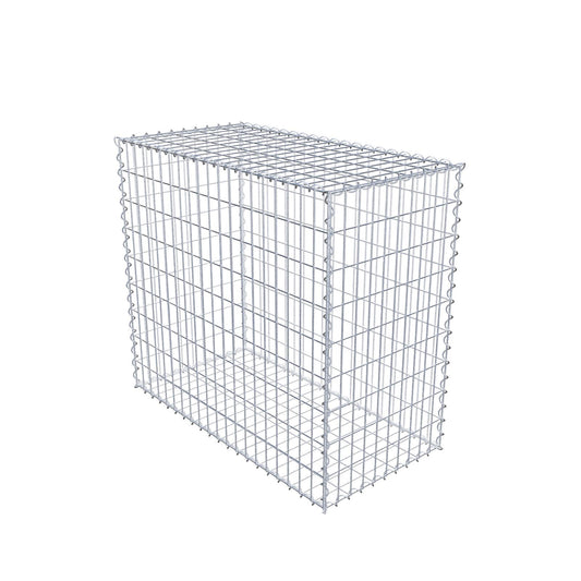 Schanskorf 100 cm x 90 cm x 50 cm (L x H x D), maaswijdte 5 cm x 10 cm, spiraalvormig
