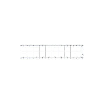 Monteret gabion type 4 100 cm x 20 cm x 20 cm (L x H x D), maskestørrelse 10 cm x 10 cm, C-ring