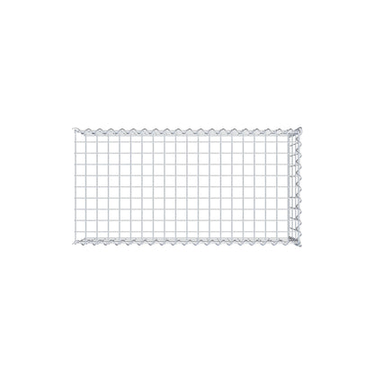 Add-on schanskorf type 4 100 cm x 30 cm x 50 cm (L x H x D), maaswijdte 5 cm x 10 cm, spiraalvormig