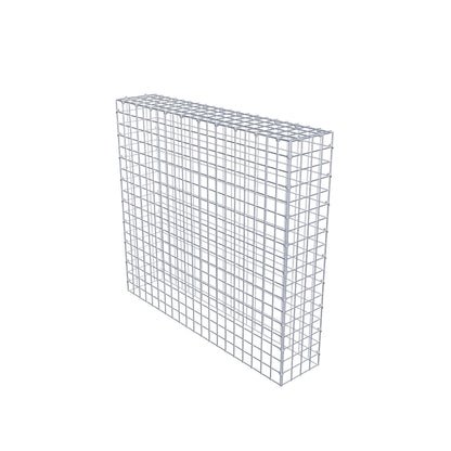Type 3 oplegkorf 100 cm x 90 cm x 20 cm (L x H x D), maaswijdte 5 cm x 5 cm, C-ring