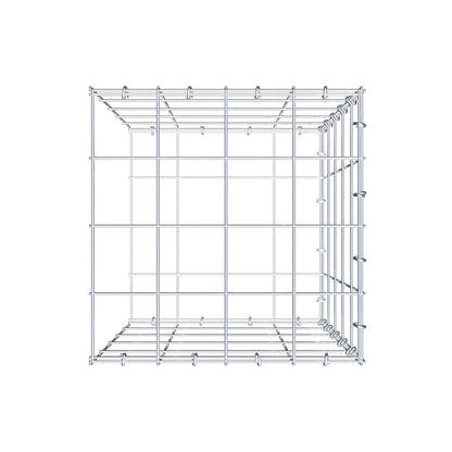 Gabião tipo 2 50 cm x 40 cm x 40 cm (C x A x P), malhagem 10 cm x 10 cm, anel C