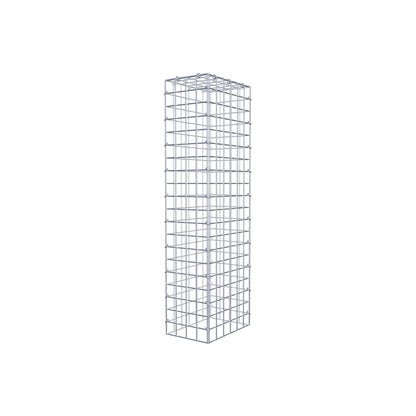 Gavión adicional tipo 3 100 cm x 30 cm x 20 cm (L x A x P), malla 5 cm x 5 cm, anillo en C