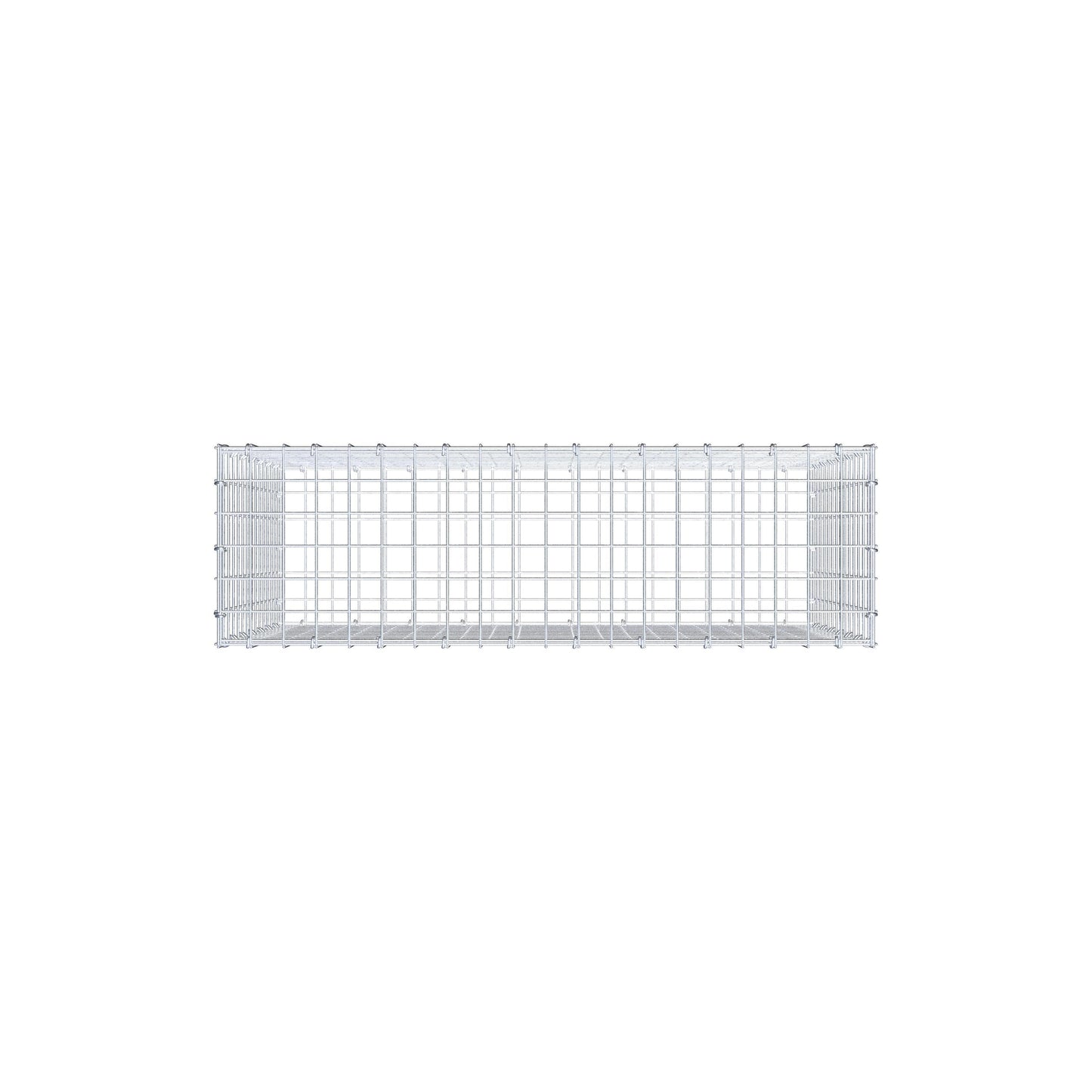 Schanskorf 100 cm x 70 cm x 30 cm (L x H x D), maaswijdte 5 cm x 5 cm, C-ring