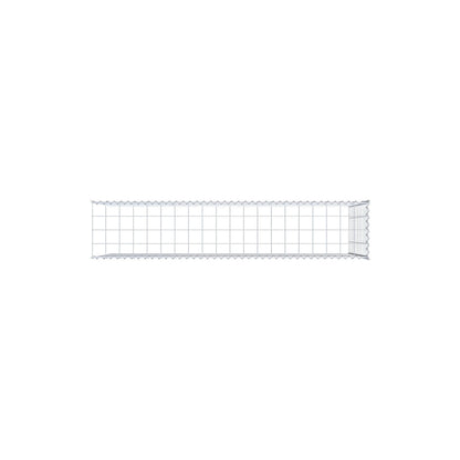 Extra gabion typ 4 200 cm x 100 cm x 40 cm (L x H x D), maskstorlek 10 cm x 10 cm, spiral