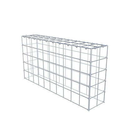 Type 3 oplegkorf 100 cm x 50 cm x 20 cm (L x H x D), maaswijdte 10 cm x 10 cm, C-ring