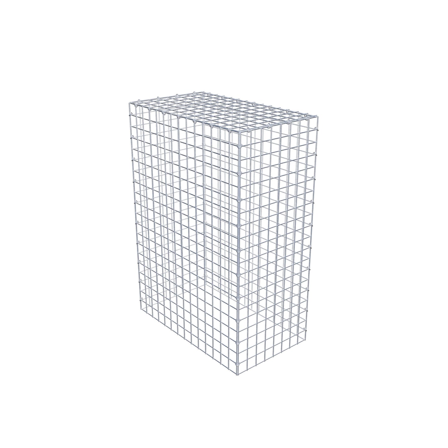 Gabião Tipo 3 100 cm x 70 cm x 40 cm (C x A x P), malhagem 5 cm x 5 cm, anel C