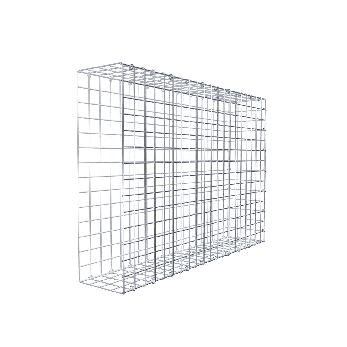 Anbaugabione Typ 2 100 cm x 70 cm x 20 cm (L x H x T), Maschenweite 5 cm x 5 cm, C-Ring