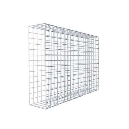 Anbaugabione Typ 2 100 cm x 70 cm x 20 cm (L x H x T), Maschenweite 5 cm x 5 cm, C-Ring