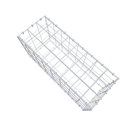 Gabião 80 cm x 40 cm x 30 cm (C x A x P), malhagem 10 cm x 10 cm, anel C