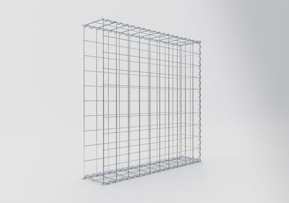 Gabbione aggiuntivo tipo 2 100 cm x 100 cm x 20 cm (L x H x P), maglia 10 cm x 10 cm, a spirale