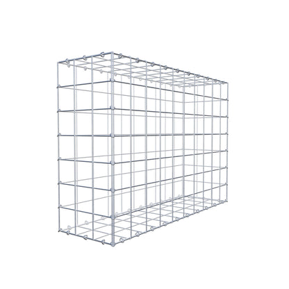 Schanskorf 100 cm x 70 cm x 30 cm (L x H x D), maaswijdte 10 cm x 10 cm, C-ring