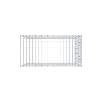 Gavión adicional tipo 4 100 cm x 90 cm x 50 cm (L x A x P), malla 5 cm x 10 cm, anillo en C