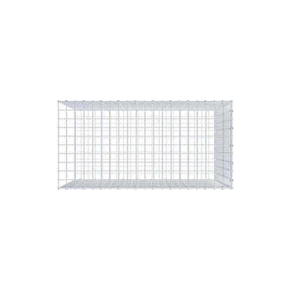 Fourche rapportée type 2 100 cm x 70 cm x 50 cm (L x H x P), mailles 5 cm x 5 cm, anneau C