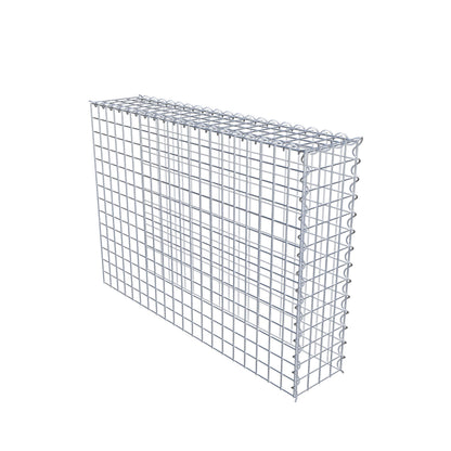 Anbaugabione Typ 4 100 cm x 70 cm x 20 cm (L x H x T), Maschenweite 5 cm x 5 cm, Spirale