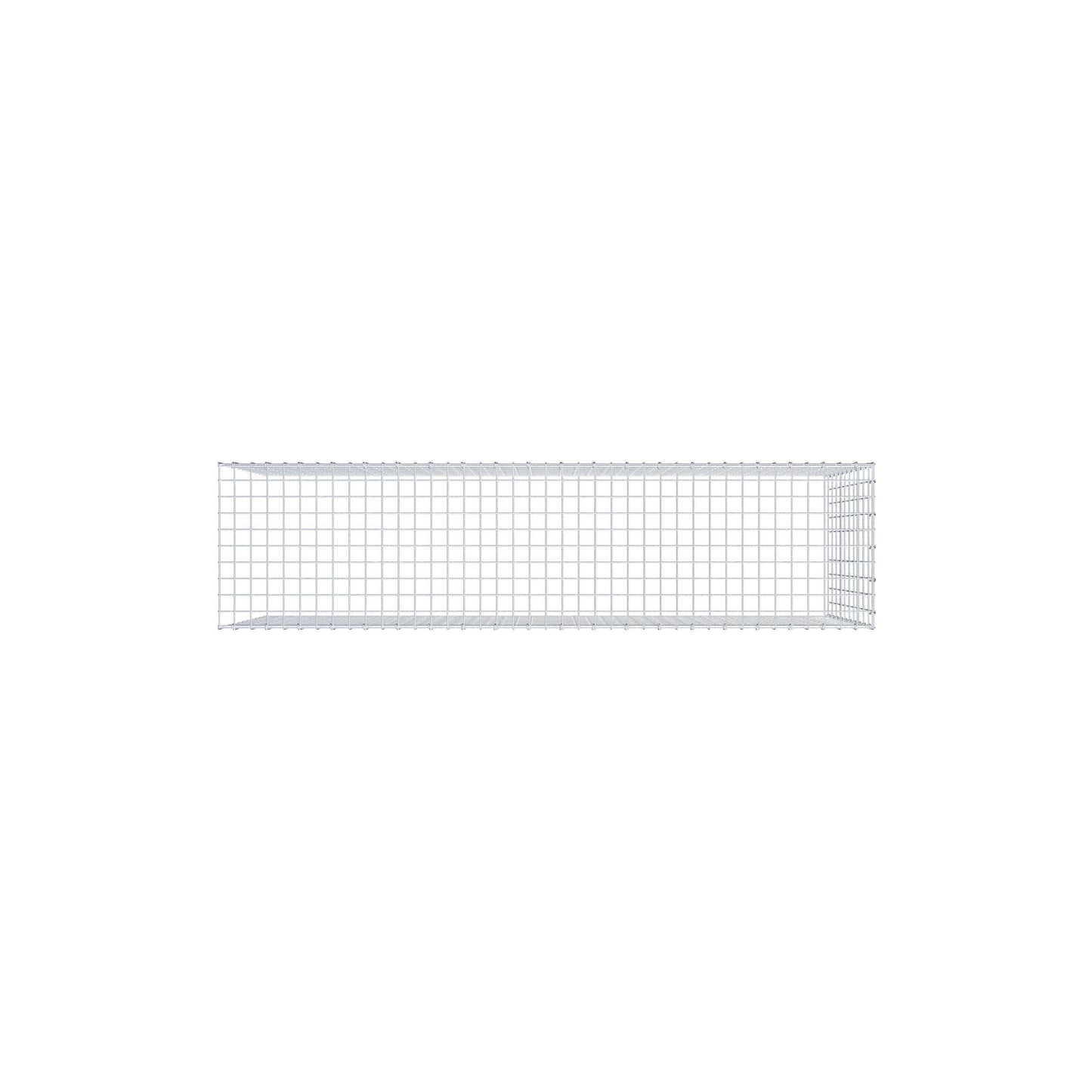 Gavión adicional tipo 4 200 cm x 100 cm x 50 cm (L x A x P), malla 5 cm x 10 cm, anillo en C