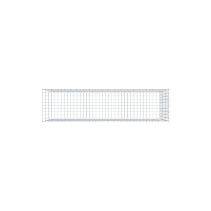 Gavión adicional tipo 4 200 cm x 100 cm x 50 cm (L x A x P), malla 5 cm x 10 cm, anillo en C