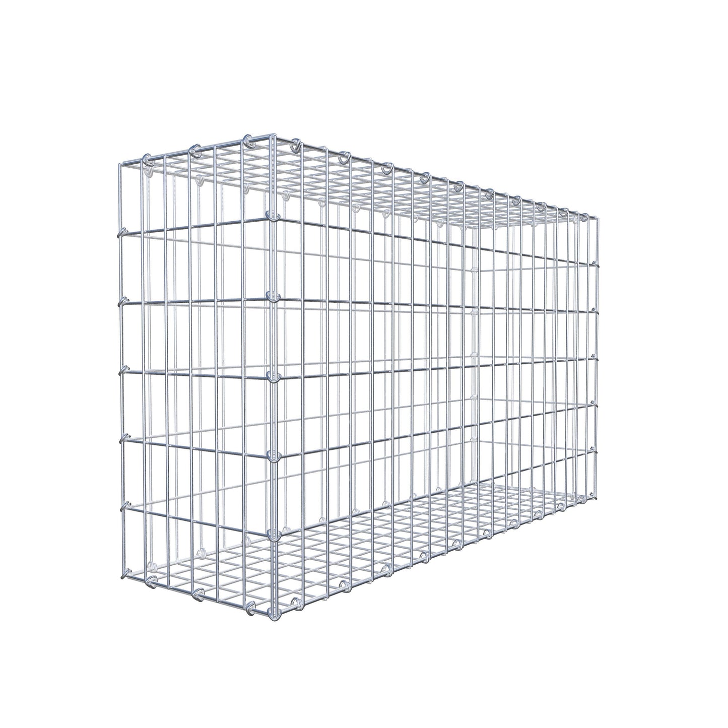 Schanskorf 100 cm x 60 cm x 30 cm (L x H x D), maaswijdte 5 cm x 10 cm, C-ring