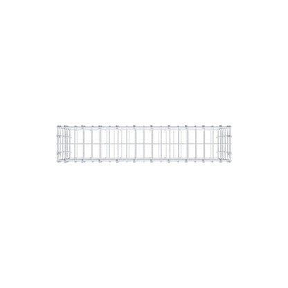 Schanskorf 100 cm x 50 cm x 20 cm (L x H x D), maaswijdte 5 x 10 cm, spiraalring