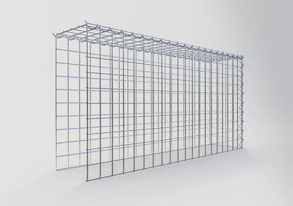 Add-on schanskorf type 4 100 cm x 50 cm x 20 cm (L x H x D), maaswijdte 5 cm x 5 cm, spiraalvormig