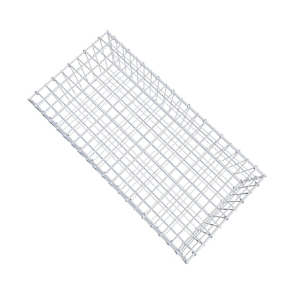 Schanskorf 100 cm x 30 cm x 50 cm (L x H x D), maaswijdte 5 cm x 10 cm, C-ring