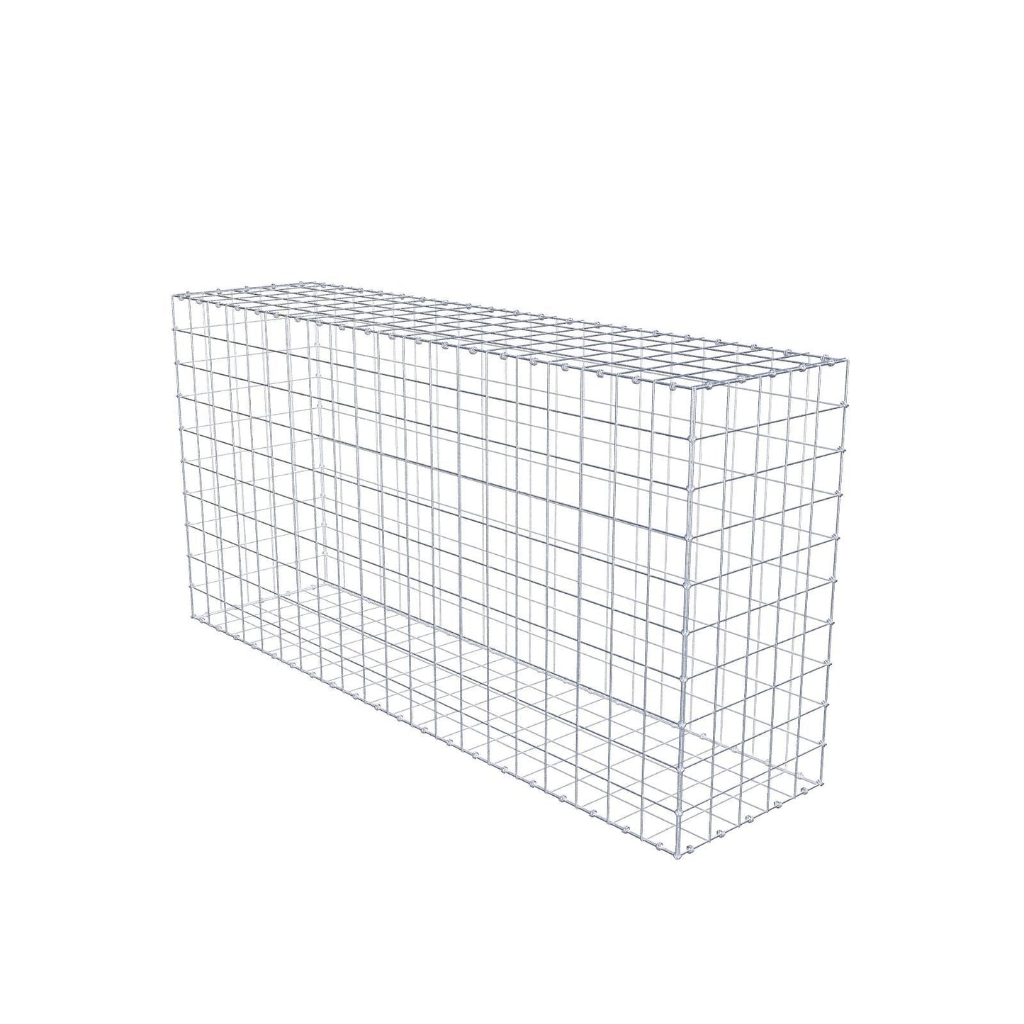 Schanskorf 200 cm x 100 cm x 50 cm (L x H x D), maaswijdte 10 x 10 cm, spiraalring