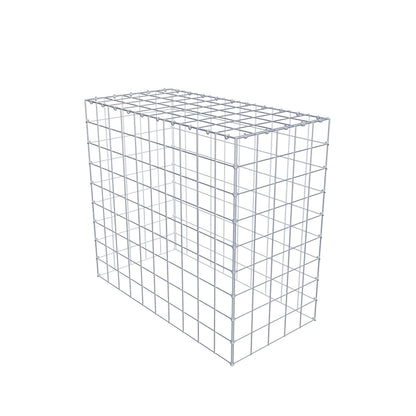 Gabião Tipo 3 100 cm x 90 cm x 50 cm (C x A x P), malhagem 10 cm x 10 cm, anel C