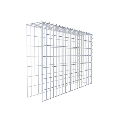 Gavión complementario tipo 4 100 cm x 70 cm x 20 cm (L x A x P), malla 5 cm x 10 cm, espiral