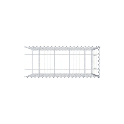Anbaugabione Typ 2 100 cm x 80 cm x 40 cm (L x H x T), Maschenweite 10 cm x 10 cm, Spirale