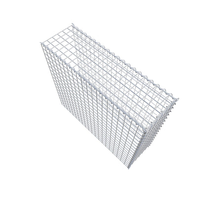 Aangegroeide schanskorf type 4 100 cm x 90 cm x 30 cm (L x H x D), maaswijdte 5 cm x 5 cm, spiraal