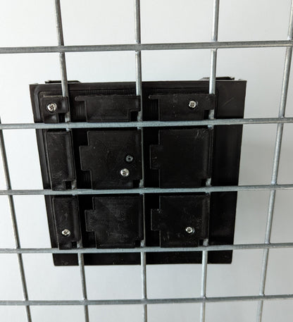 Gabion-hængepotte til blomster og planter 15 cm x 15 cm x 15 cm (L x H x D)