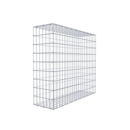 Schanskorf 100 cm x 90 cm x 30 cm (L x H x D), maaswijdte 5 cm x 10 cm, C-ring