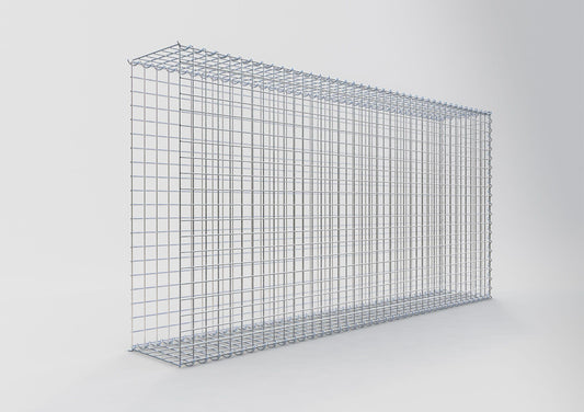 Add-on schanskorf type 2 200 cm x 100 cm x 30 cm (L x H x D), maaswijdte 5 cm x 5 cm, spiraalvormig