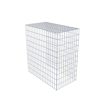 Gavión adicional tipo 4 100 cm x 90 cm x 50 cm (L x A x P), malla 5 cm x 10 cm, anillo en C