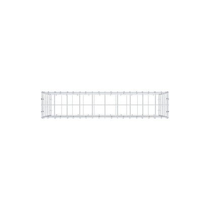 Schanskorf 100 cm x 50 cm x 20 cm (L x H x D), maaswijdte 10 cm x 10 cm, C-ring
