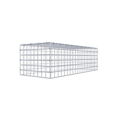 Type 3 oplegkorf 100 cm x 30 cm x 40 cm (L x H x D), maaswijdte 5 cm x 5 cm, C-ring