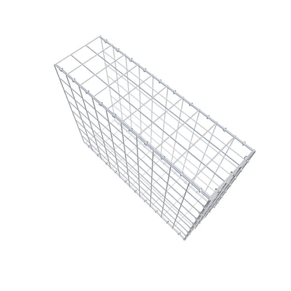 Anbaugabione Typ 2 100 cm x 80 cm x 30 cm (L x H x T), Maschenweite 10 cm x 10 cm, C-Ring