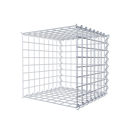 Anbaugabione Typ 2 40 cm x 40 cm x 40 cm (L x H x T), Maschenweite 5 cm x 5 cm, Spirale