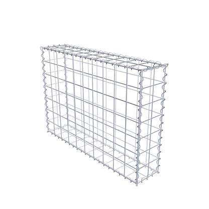 Gabion 100 cm x 70 cm x 20 cm (L x H x P), mailles 10 cm x 10 cm, spirale