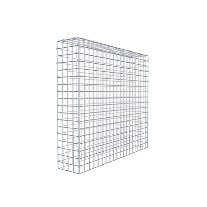 Type 3 oplegkorf 100 cm x 90 cm x 20 cm (L x H x D), maaswijdte 5 cm x 5 cm, C-ring