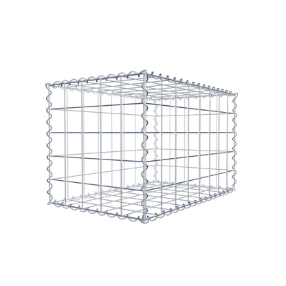 Schanskorf 80 cm x 50 cm x 50 cm (L x H x D), maaswijdte 10 cm x 10 cm, spiraal