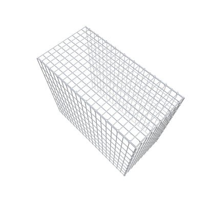 Gavión adicional tipo 4 100 cm x 90 cm x 50 cm (L x A x P), malla 5 cm x 10 cm, anillo en C
