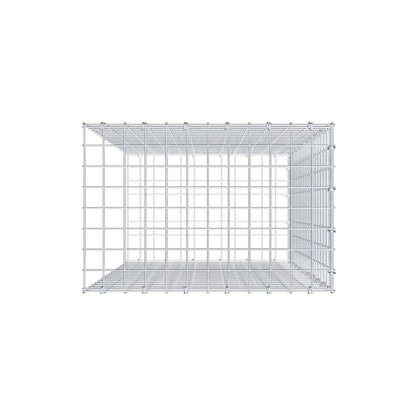 Fourche rapportée type 2 100 cm x 60 cm x 40 cm (L x H x P), mailles 5 cm x 5 cm, anneau C