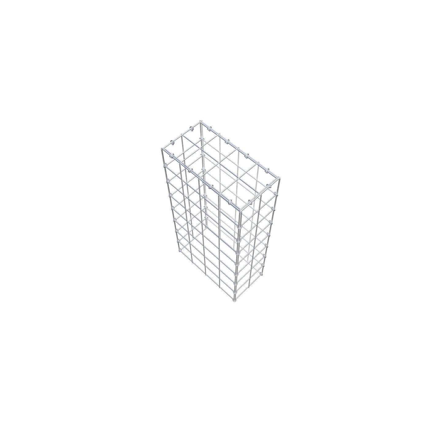 Pila adicional tipo 3 80 cm x 40 cm x 20 cm (L x A x P), malla 10 cm x 10 cm, anillo en C