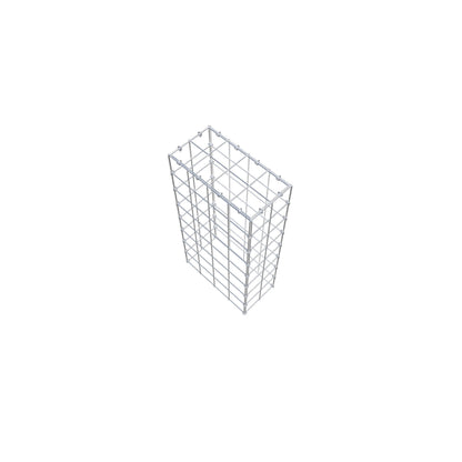 Pila adicional tipo 3 80 cm x 40 cm x 20 cm (L x A x P), malla 10 cm x 10 cm, anillo en C