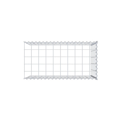 Gavión complementario tipo 4 100 cm x 60 cm x 50 cm (L x A x P), malla 10 cm x 10 cm, espiral