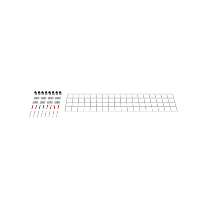 Traliccio decorativo (incl. materiale di montaggio) Dimensioni della rete 5 x 5 cm