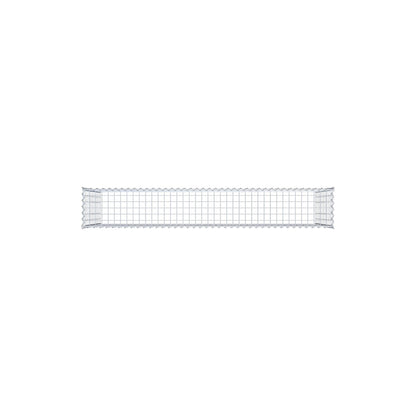 Anbaugabione Typ 3 200 cm x 100 cm x 30 cm (L x H x T), Maschenweite 5 cm x 10 cm, Spirale